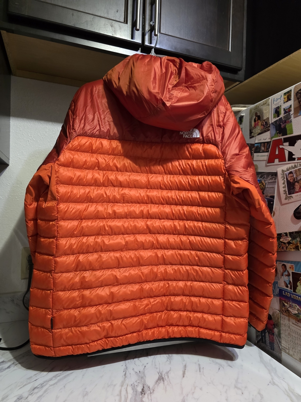 The North Face Women’s Hooded Packable Puffer Jacket Men Size Large - Picture 10 of 16